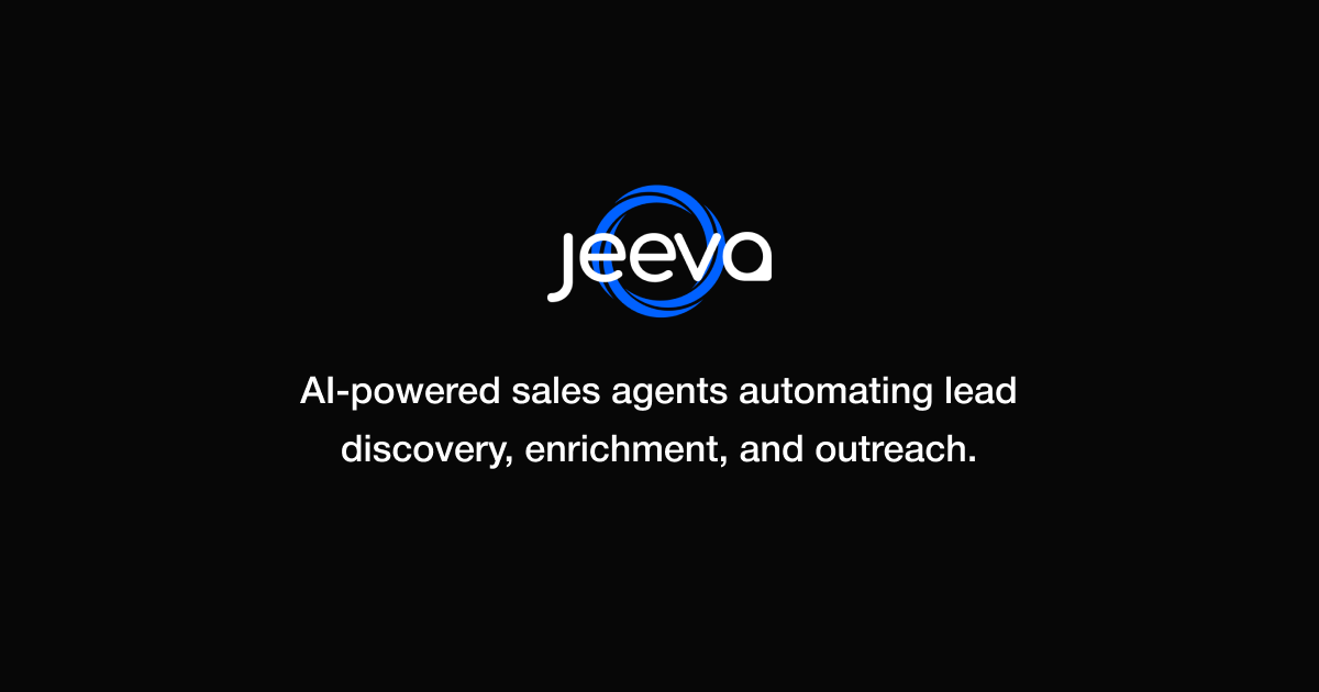 JeevaAI - Agentic AI for everyone who sells