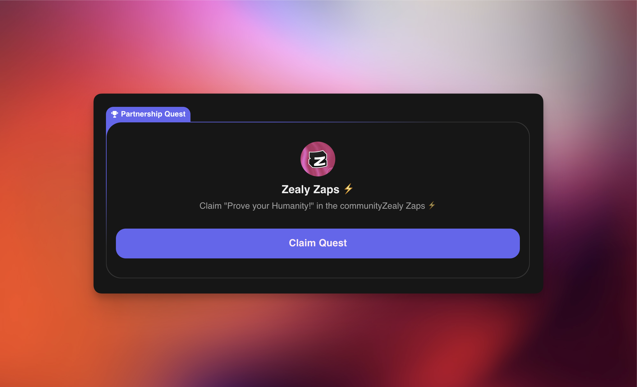 Partnership Quest